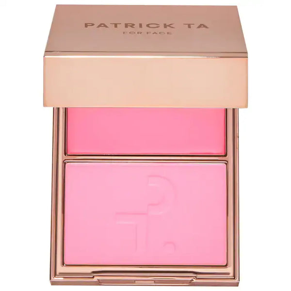 RUBOR EN CREMA Y POLVO BLUSH DUO PATRICK TA: TONO JUST ENOUGH
